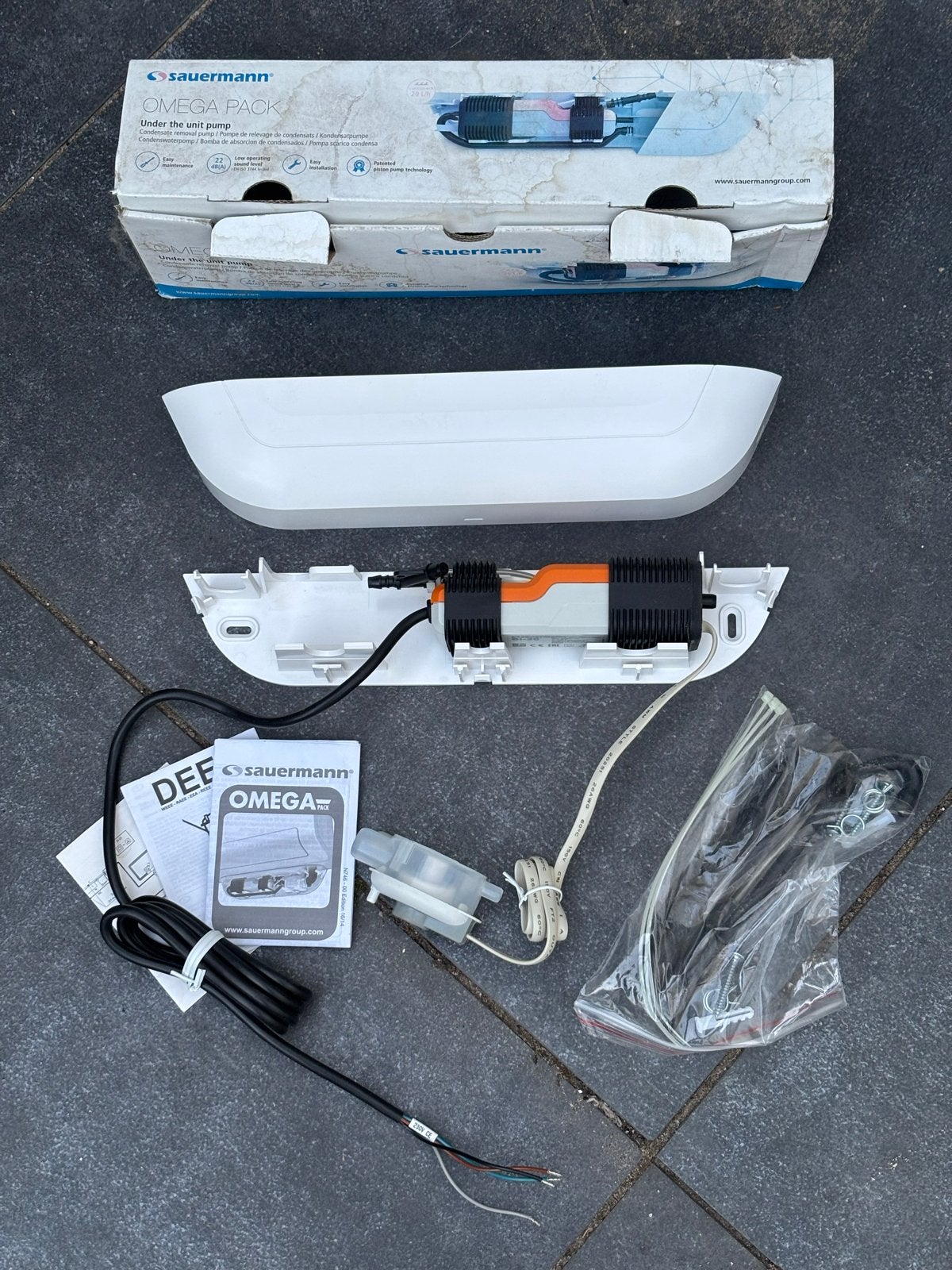 Sauermann Omega Pack Si-20 condensaatpomp voor airco, Ophalen of Verzenden, Nieuw, Wandairco
