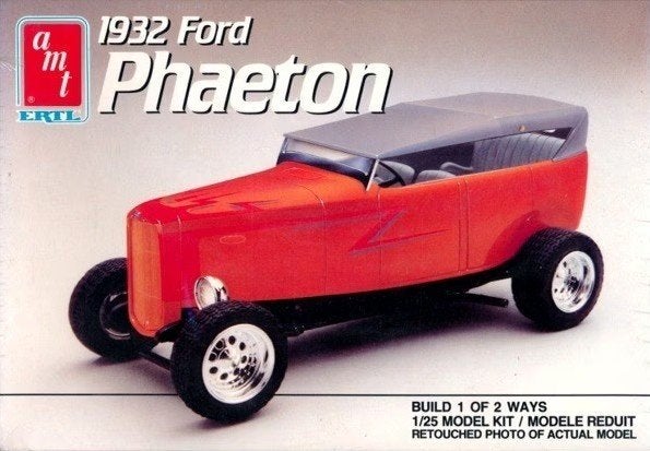 Bouwdoos 1932 Ford Phaeton 2n1 AMT, Overige merken, Auto, Groter dan 1:32, Nieuw