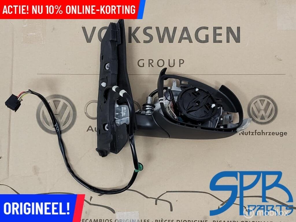 Buitenspiegel Rechts VW Golf Plus VI '09-'13 5M1857508AP NEW, Auto-onderdelen, Volkswagen, Nieuw, Ophalen of Verzenden, Volkswagen