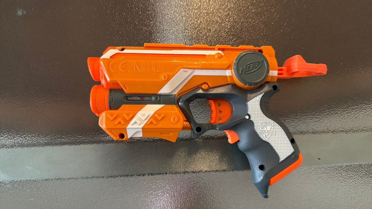 Nerf Firestrike Elite Blaster - Met lichtstraal!, Ophalen of Verzenden, Nieuw, Jongen of Meisje