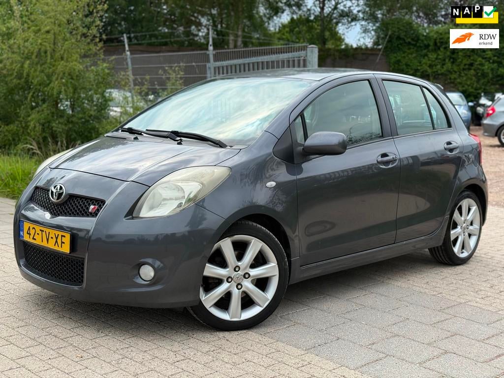 Toyota Yaris 1.8 VVTi TS Airco Cruise NAP Onderhouden, Auto's, Toyota, Bedrijf, Te koop, Yaris, ABS, Airbags, Airconditioning