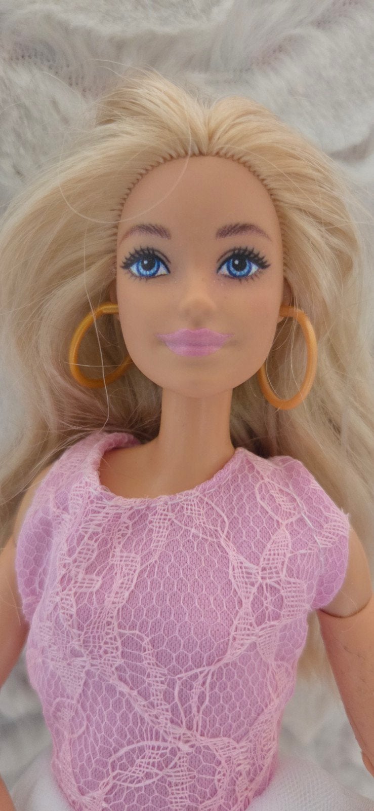 Prachtige barbie met flexibel lijfje., Verzamelen, Poppen, Ophalen of Verzenden, Zo goed als nieuw, Pop