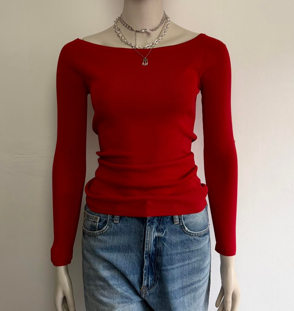 Nikkie off-shoulder longsleeve top, Ophalen of Verzenden, Zo goed als nieuw, Lange mouw, Maat 34 (XS) of kleiner