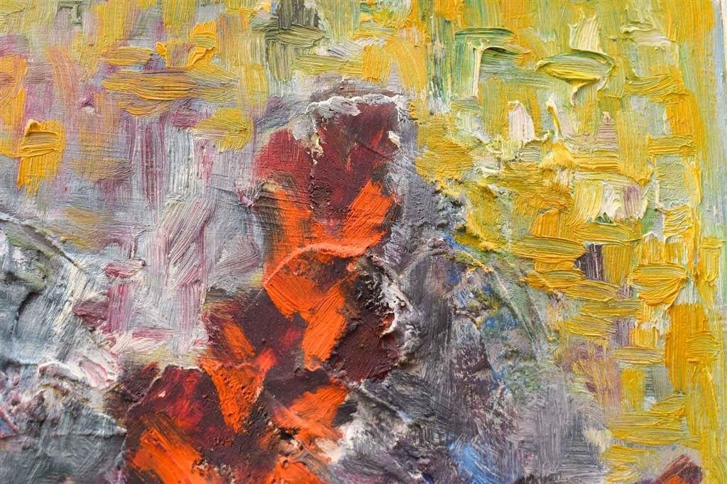 schilderij 49336, Huis en Inrichting, Ophalen of Verzenden, Gebruikt, Schilderij