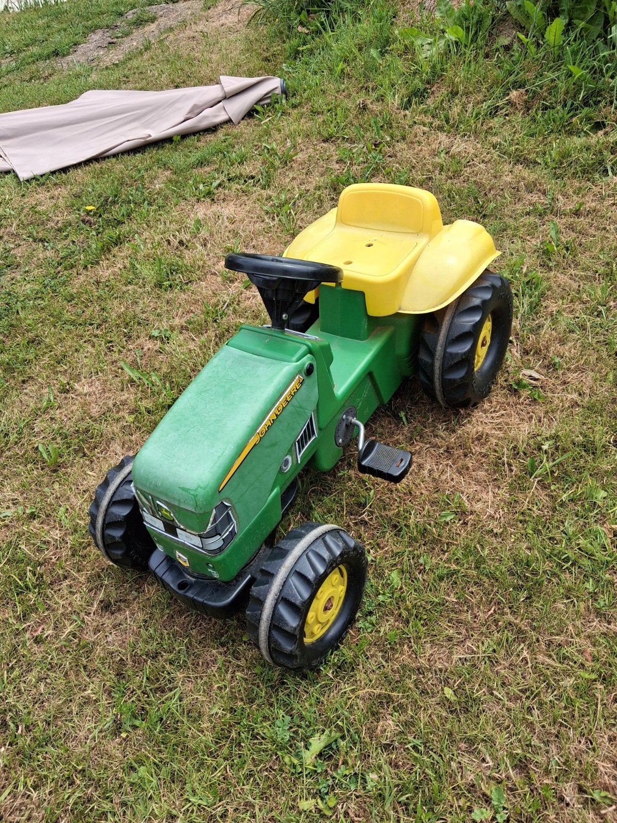 Trap trekker John Deere, Kinderen en Baby's, Speelgoed | Buiten | Voertuigen en Loopfietsen, Ophalen, Gebruikt, Trapvoertuig