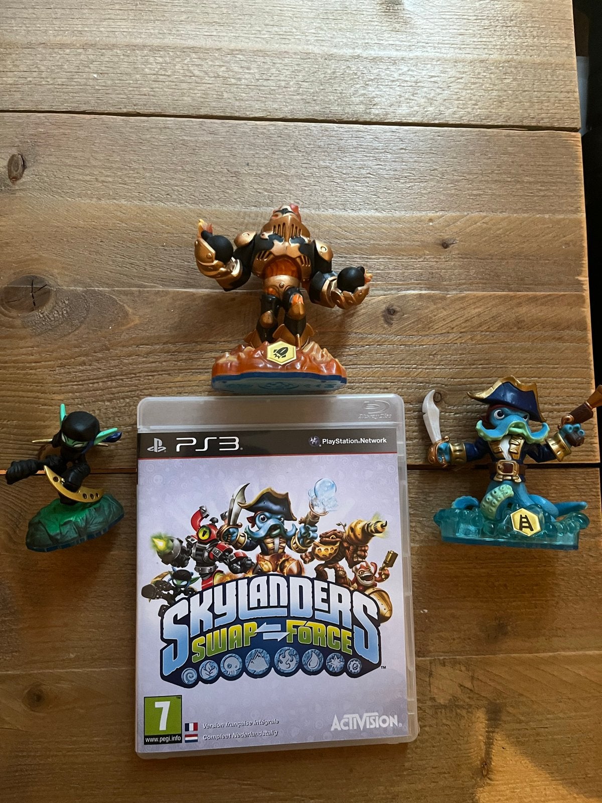 Skylanders Swap Force PS3 met 3 figuren, Spelcomputers en Games, Avontuur en Actie, 2 spelers, Eén computer, Ophalen of Verzenden