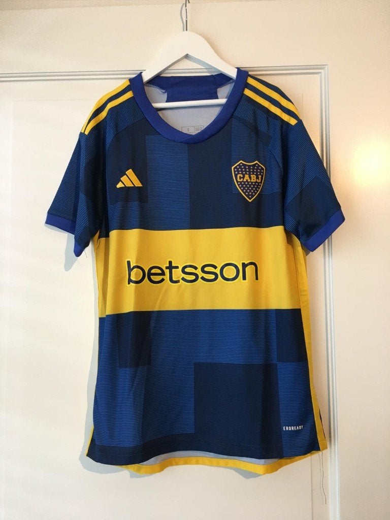 #VSS39 Voetbalshirt Boca Juniors te koop! S, Sport en Fitness, Voetbal, Maat S, Verzenden, Zo goed als nieuw, Shirt