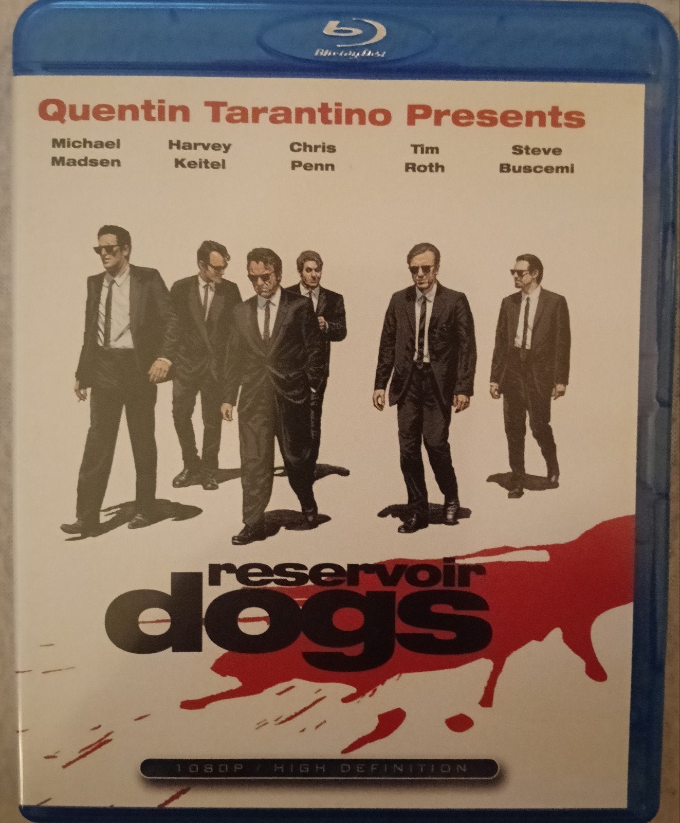 Reservoir Dogs bluray, Ophalen of Verzenden, Zo goed als nieuw, Horror