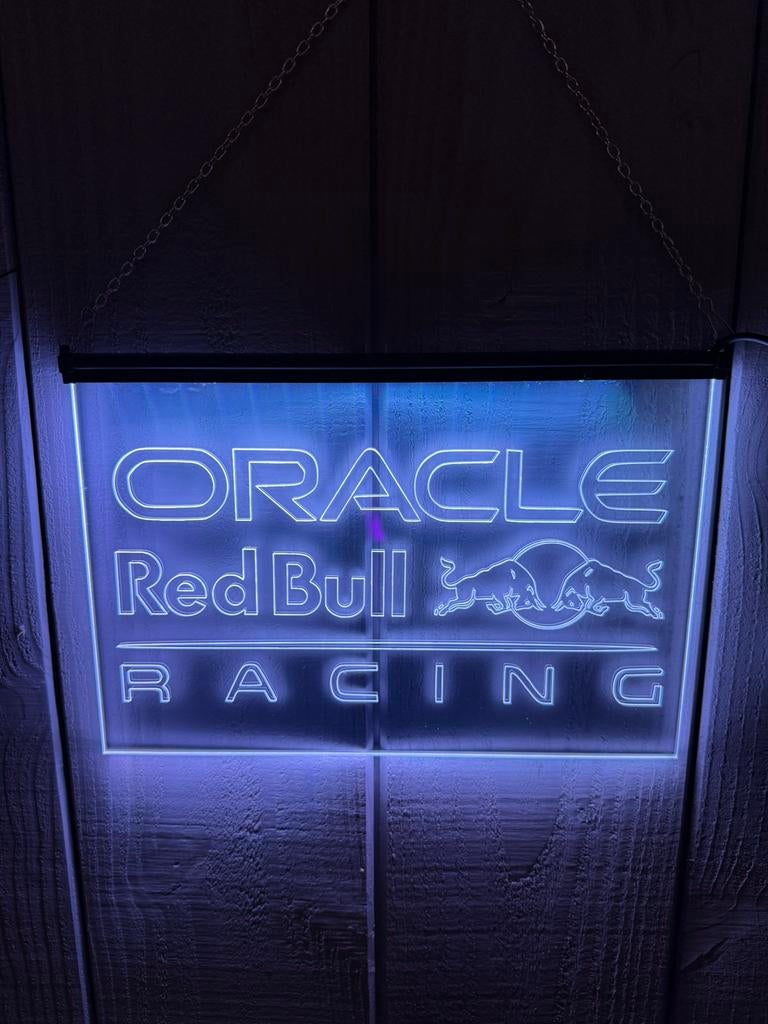 Led Bord Red Bull racing, Ophalen of Verzenden, Nieuw, Lichtbak of (neon) lamp