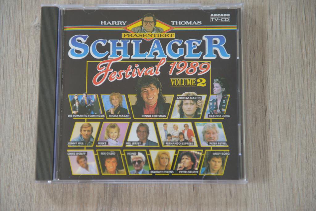 HARRY THOMAS presenteert SCHLAGER FESTIVAL 1989 VOLUME 2, Cd's en Dvd's, Cd's | Schlagers, Verzenden, Zo goed als nieuw