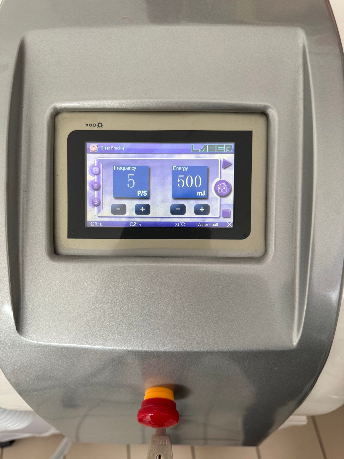 YAG Laser apparaat