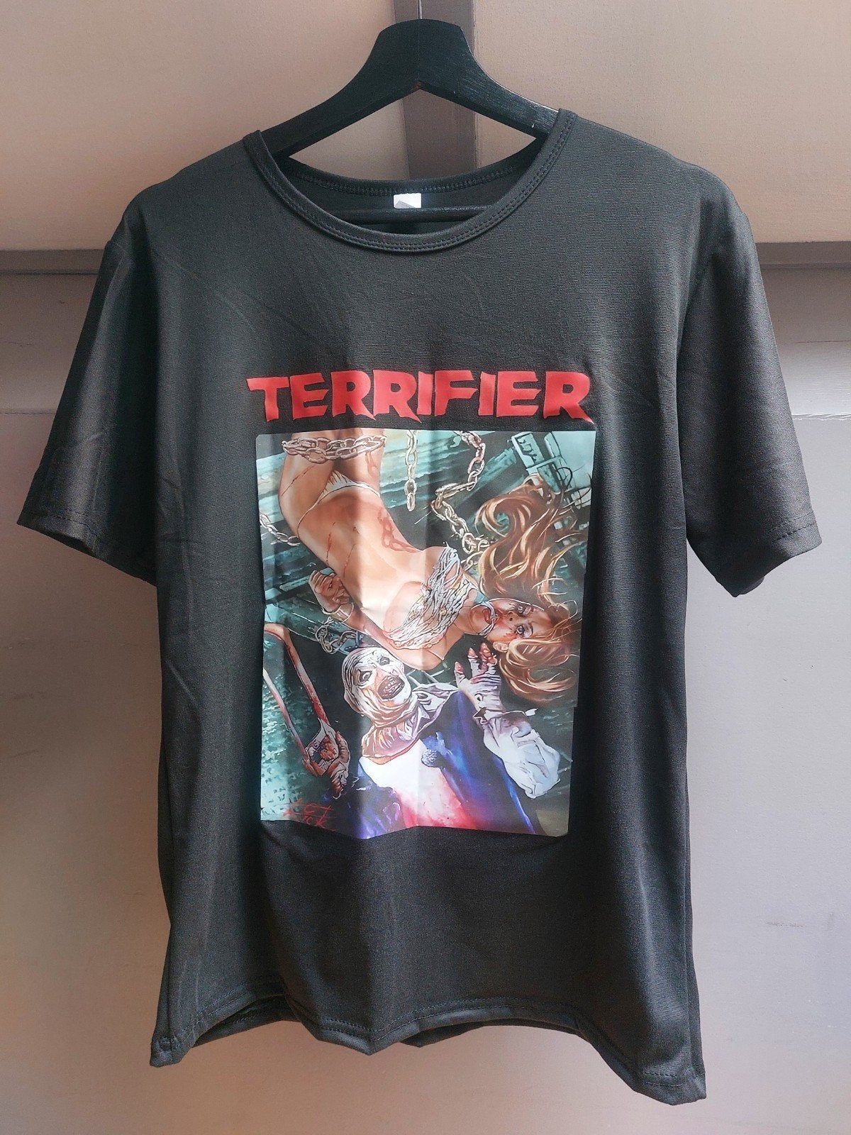 Nieuw! Art the Clown (Terrifier) Saw Scene Shirt, Ophalen of Verzenden, Nieuw