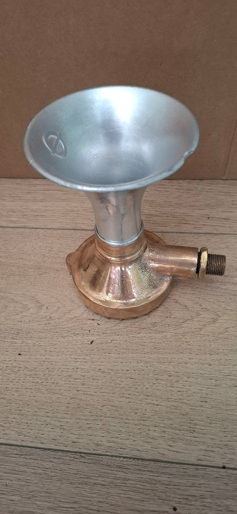 Unieke en robuuste vintage scheepstoeter, Ophalen of Verzenden, Koper