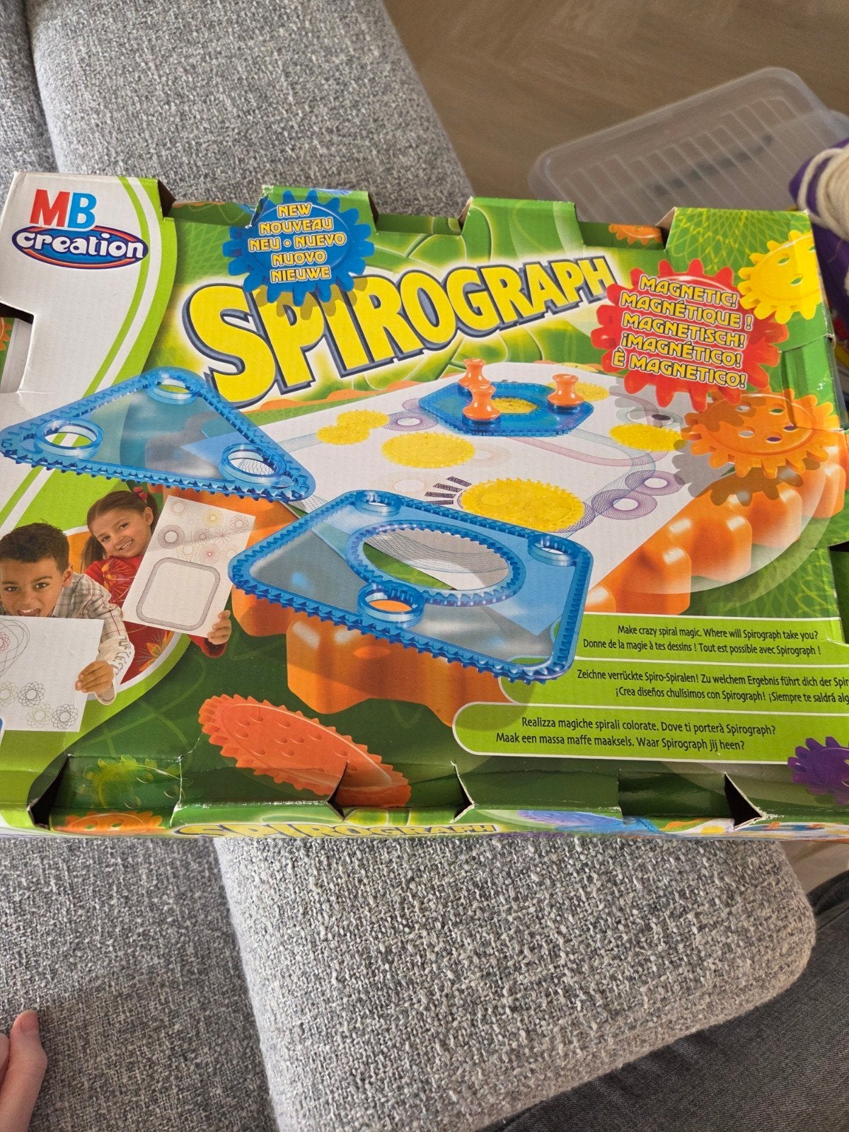 Spirograph Magnetisch Tekenspeelgoed - MB Creation, Ophalen, Zo goed als nieuw, Knutselen
