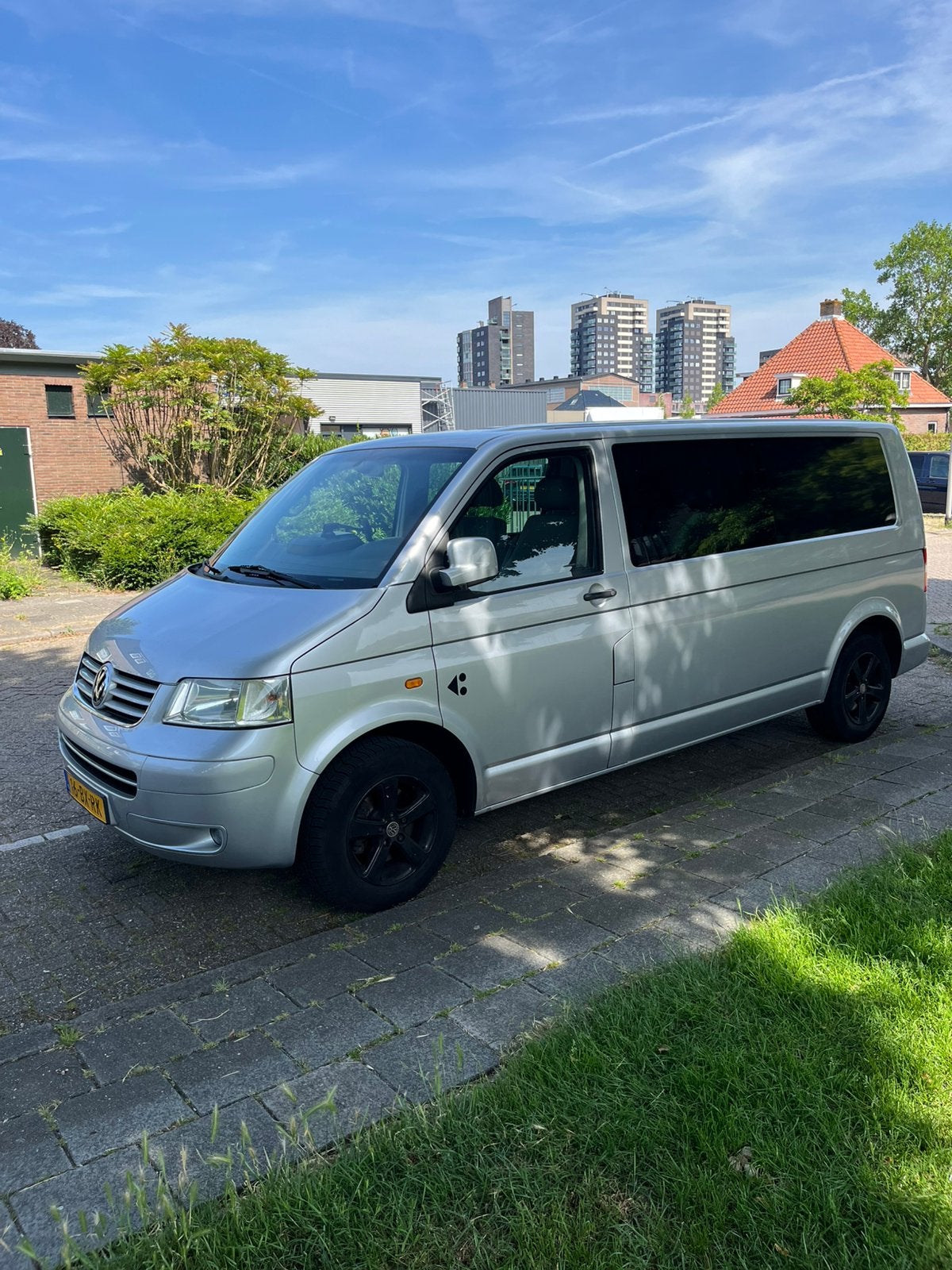 Volkswagen Transporter 2.5 TDI 340 Comfortline DC 2006, Voorwielaandrijving, Volkswagen, 2020 kg, Origineel Nederlands