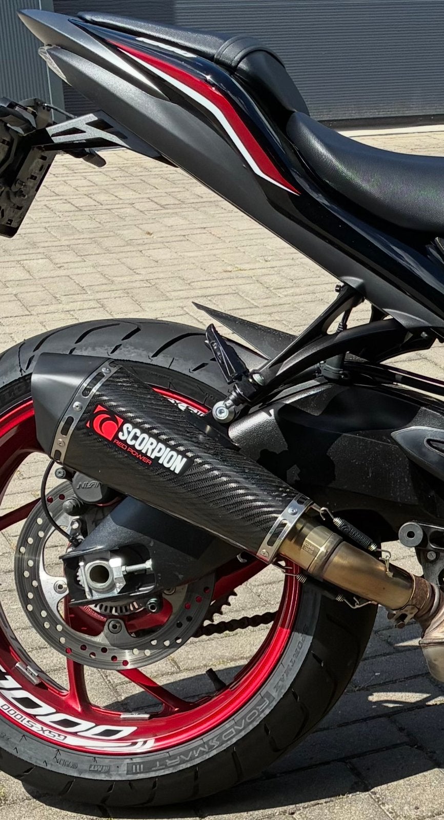 Scorpion Red Power demper, Motoren, Ophalen of Verzenden, Gebruikt