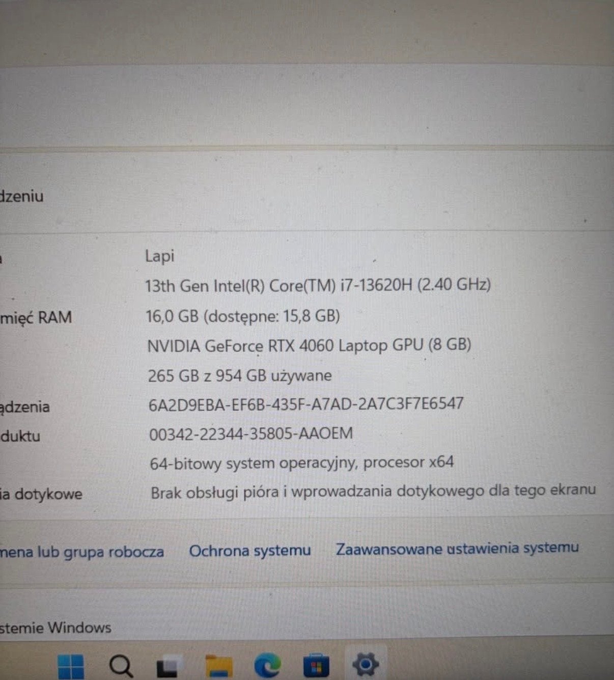 Foto 3 van MSI Katana 15 B13VFK Gaming Laptop i7-13620H RTX 4060