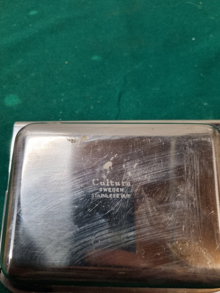 wandasbak rvs cultura sweden, Verzamelen, Ophalen of Verzenden, 'T Olde Gre-j, Info@toldegrej.nl, Endepoelstraat 20f Didam