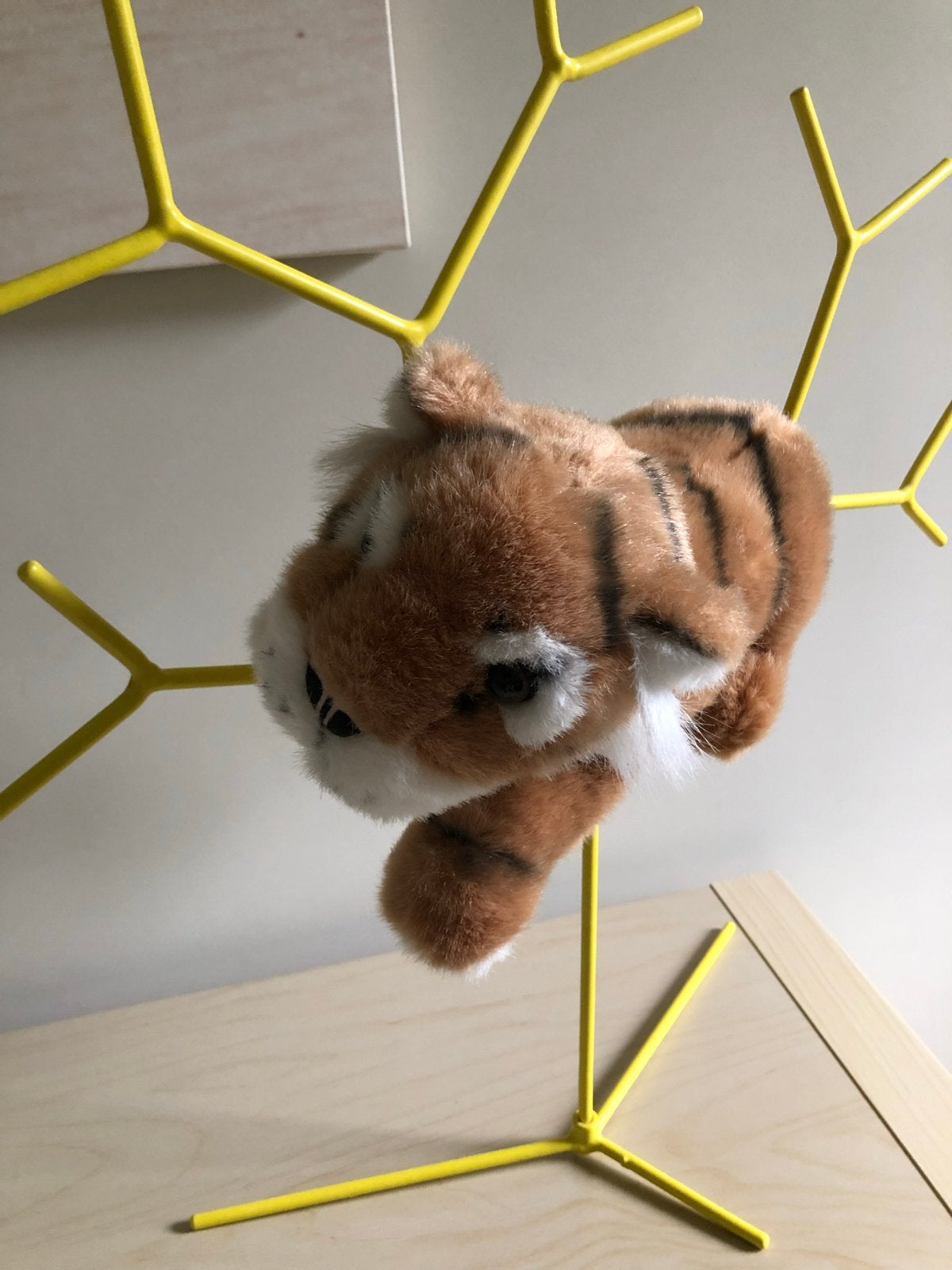 Leuke tijger knuffel - Zacht en speels, Kinderen en Baby's, Speelgoed | Knuffels en Pluche, Ophalen of Verzenden, Zo goed als nieuw