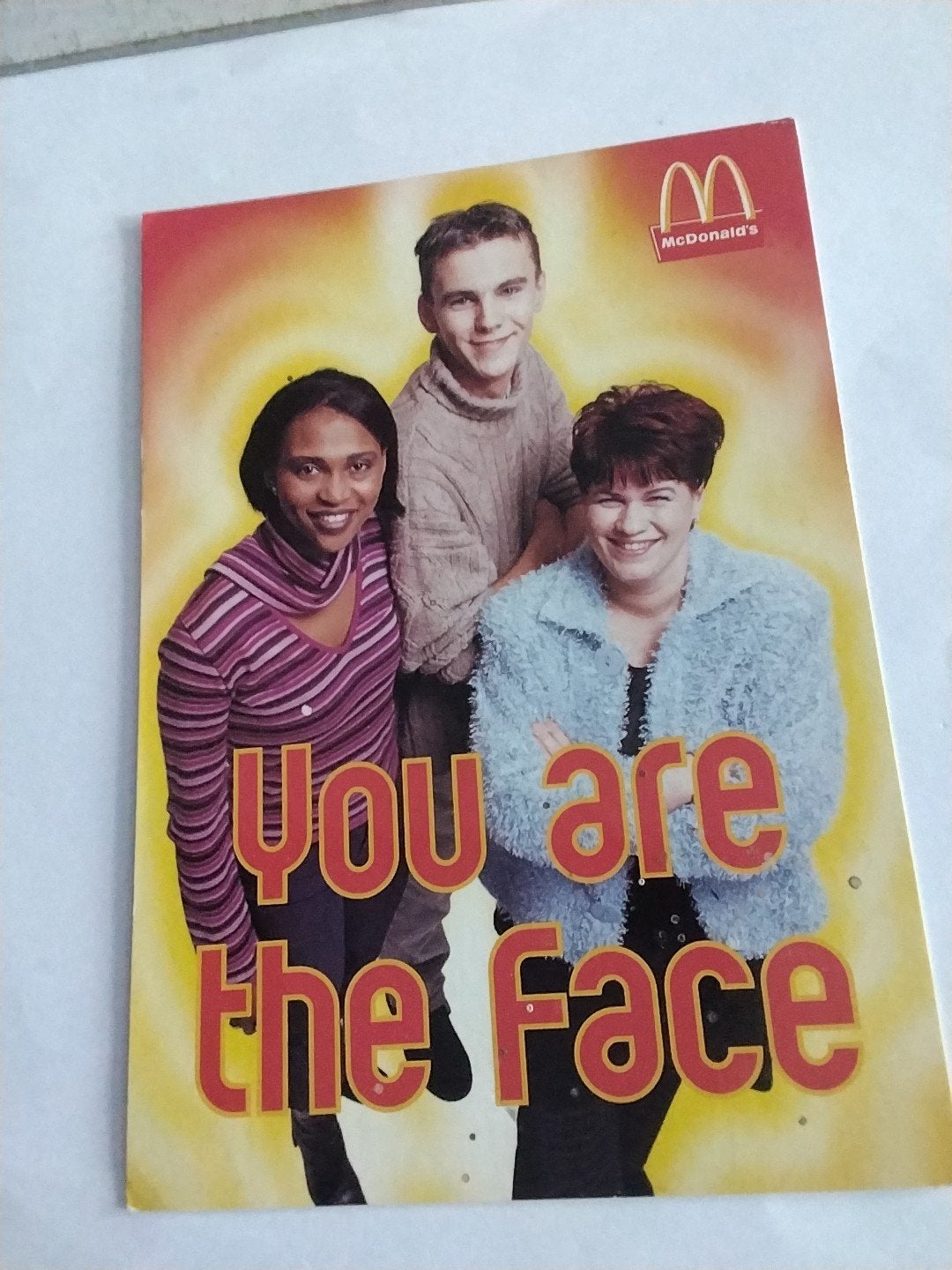 McDonald's Ansichtkaart - You are the face, Ophalen of Verzenden