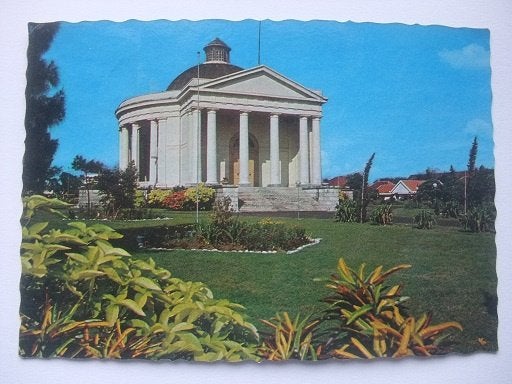 Q12 Ansichtkaart Indonesië - Gereja Imannuel Jakarta, Verzenden, 1980 tot heden, Gelopen, Buiten Europa