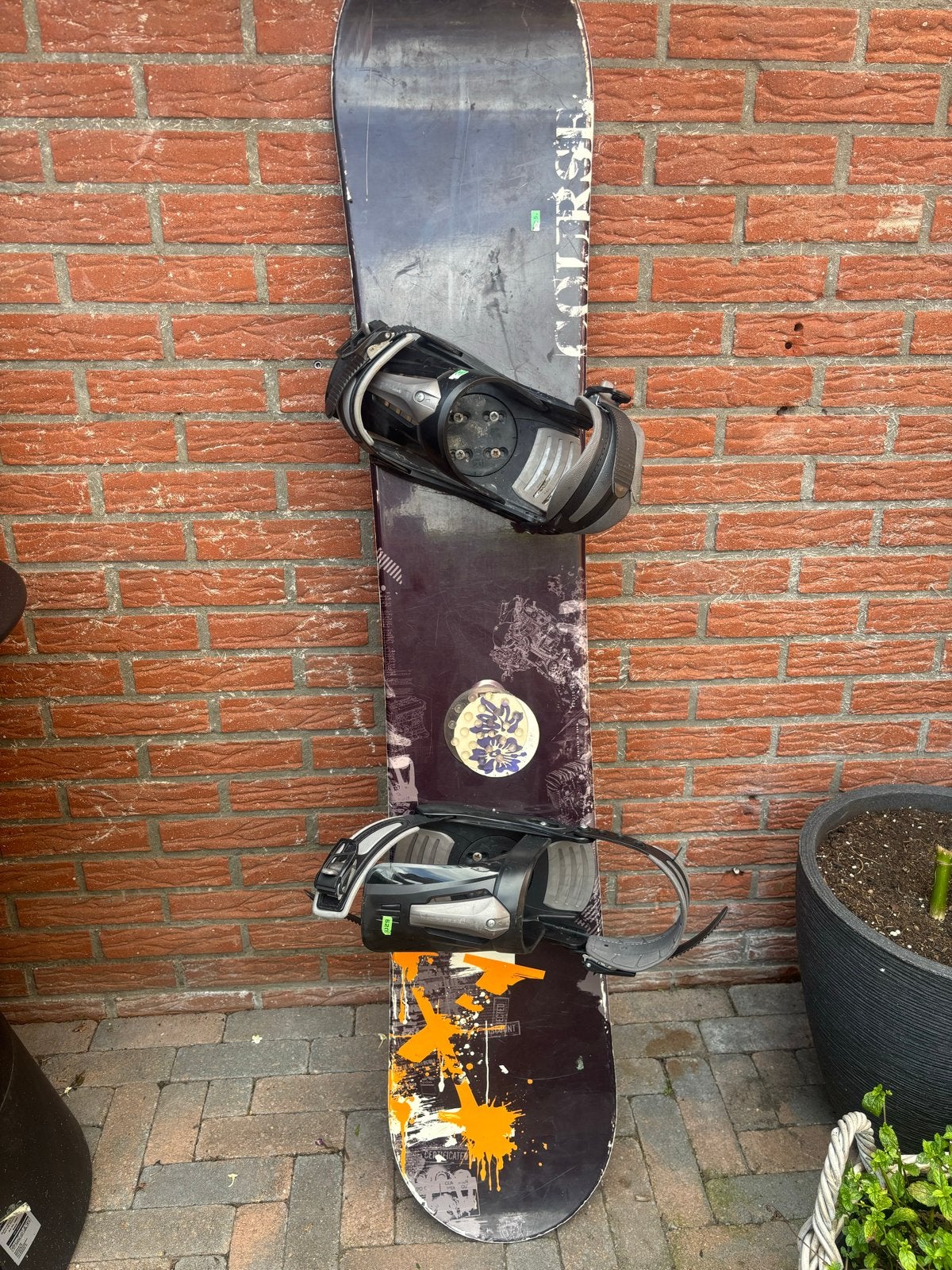 Snowboard met bindingen - Gebruikt, Ophalen, Gebruikt, Board