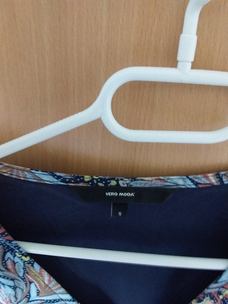 Vero Moda jurkje.S, Kleding | Dames, Jurken, Blauw, Vero Moda, Ophalen of Verzenden, Zo goed als nieuw