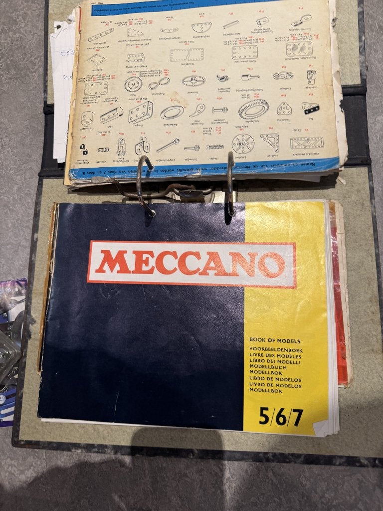 meccano set 4 tot en met 7 inclusief extras, Ophalen of Verzenden
