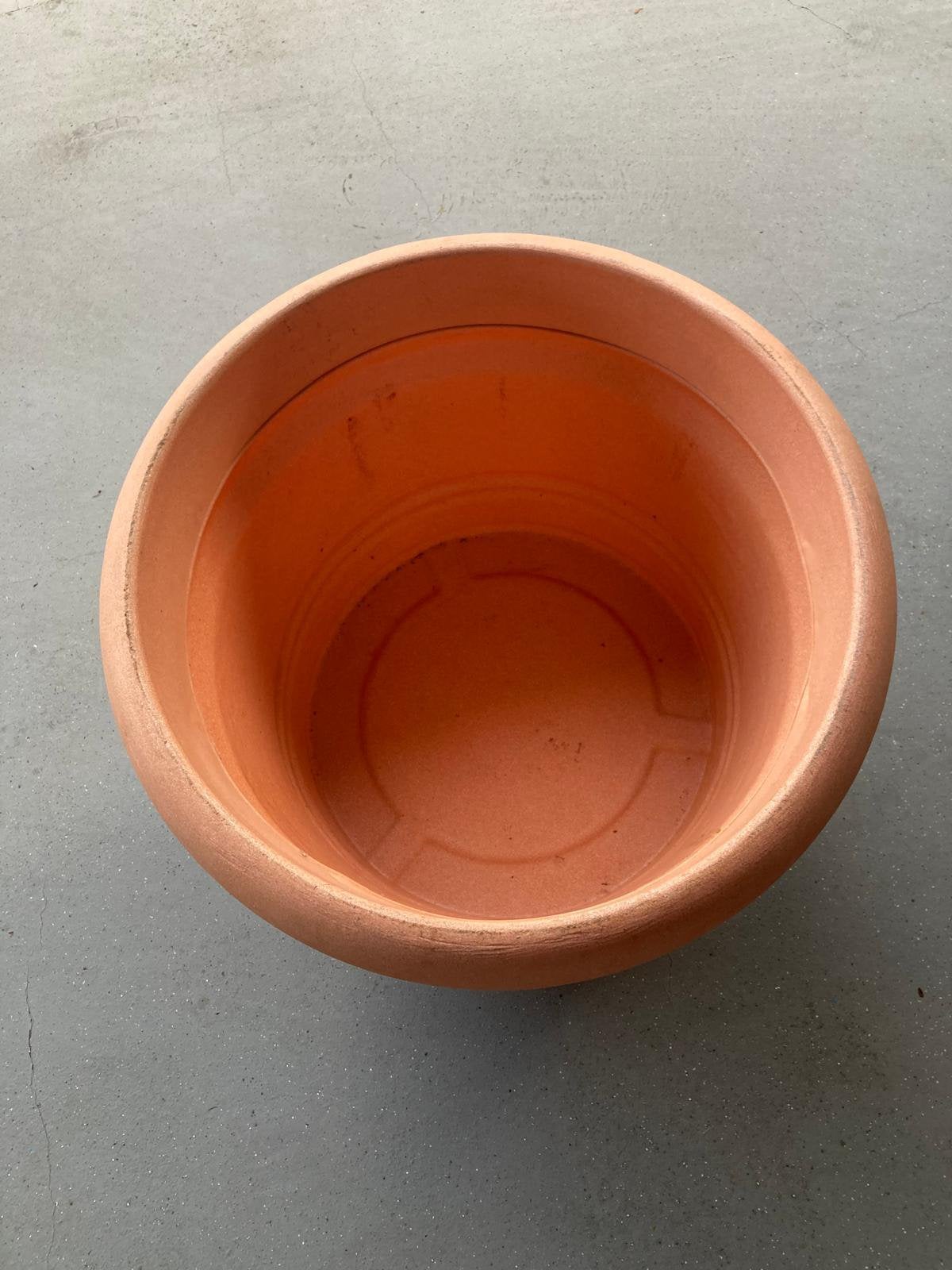 Grote kunststof bloempot, Ophalen, Kunststof, 40 cm of meer, Rond