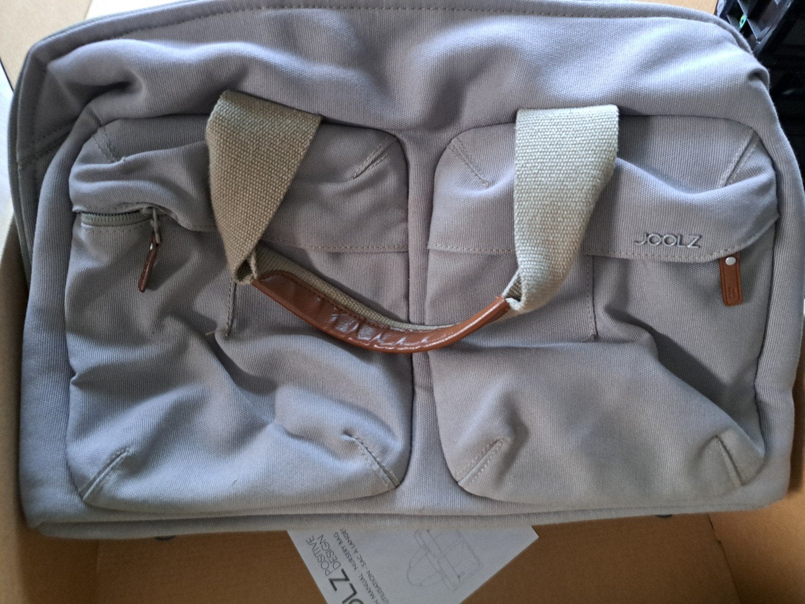 Joolz luiertas Elephant Grey, Gebruikt, Joolz, Groen, Flessenhouder