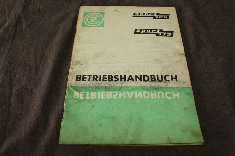 CZ 125cc 175cc 1971 betriebs handbuch typ 476 477, Motoren, Ophalen of Verzenden, Overige merken