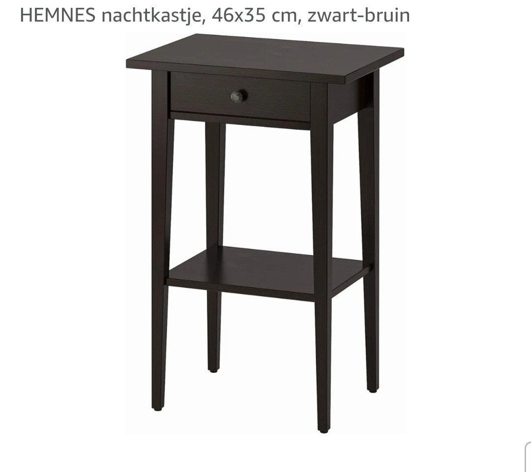2xIKEA Hemnes Nachtkastje - Goede Staat, Huis en Inrichting, Slaapkamer | Nachtkastjes, Ophalen of Verzenden