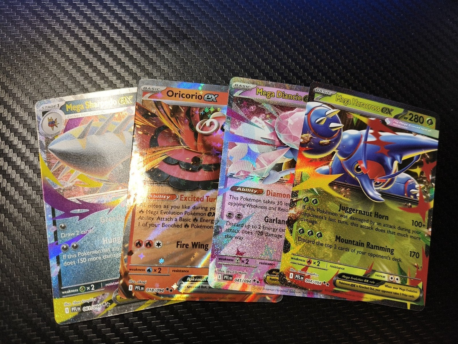 Phantasmal Flames ex-jes (4x), Ophalen of Verzenden, Zo goed als nieuw