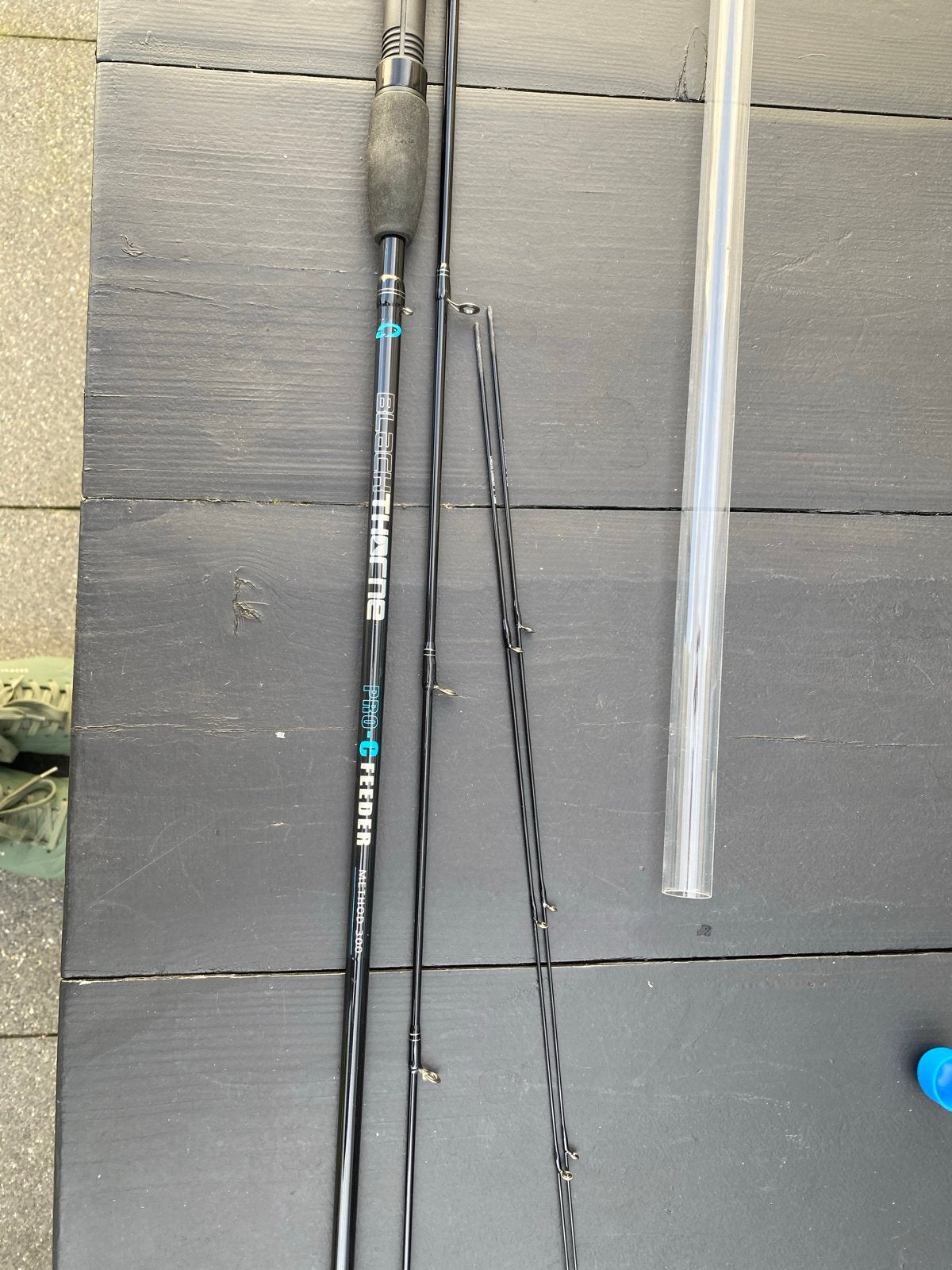 Blackthorne Pro-G Feeder Method 300 Hengel met Accessoires, Ophalen, Zo goed als nieuw, Werphengel
