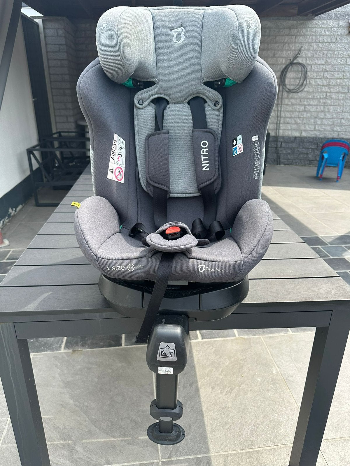 Autostoel titanium baby nitro i-size 360, Ophalen, Zo goed als nieuw, Overige merken, Isofix