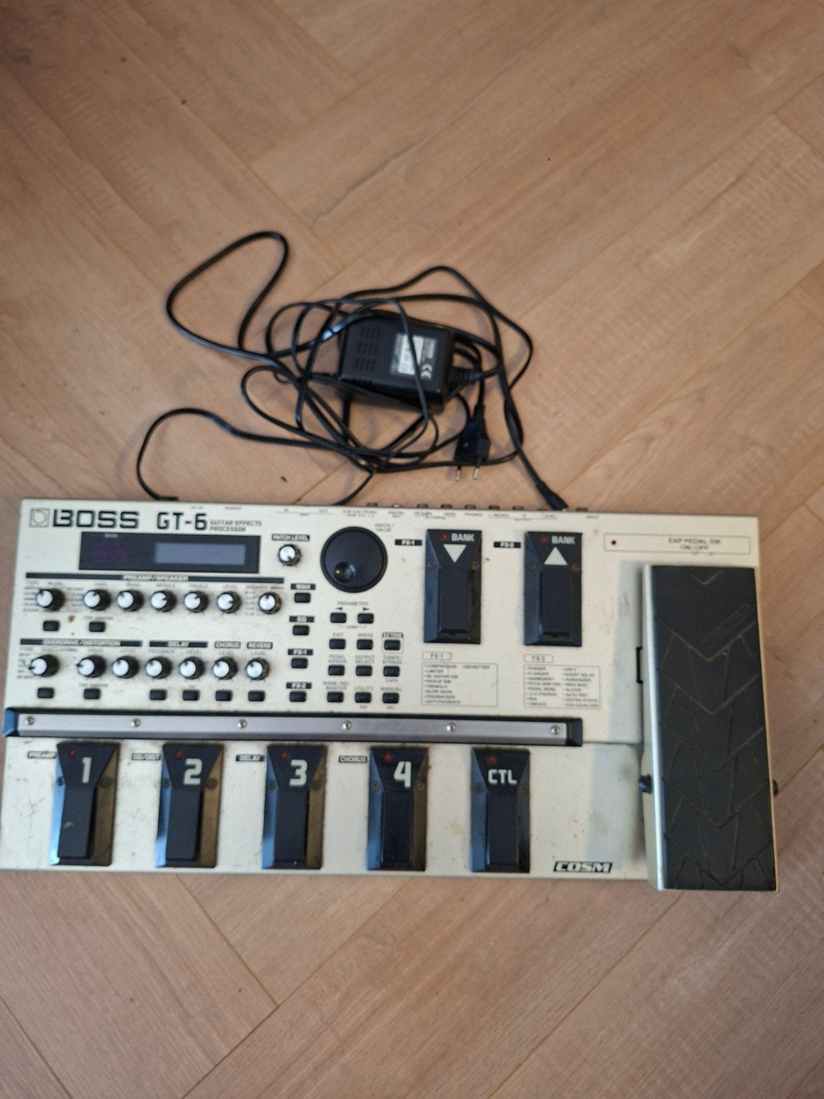 Boss GT-6 Gitaar Multi-effect Processor, Ophalen, Gebruikt, Delay of Echo