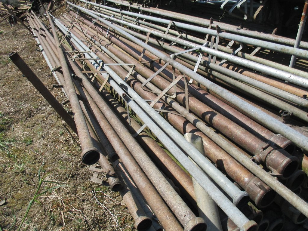 beregeningsbuizen 32 mm  met  eenzijdige sproeiers, Tuin en Terras, Ophalen, Gebruikt, Gietijzer, Overige typen