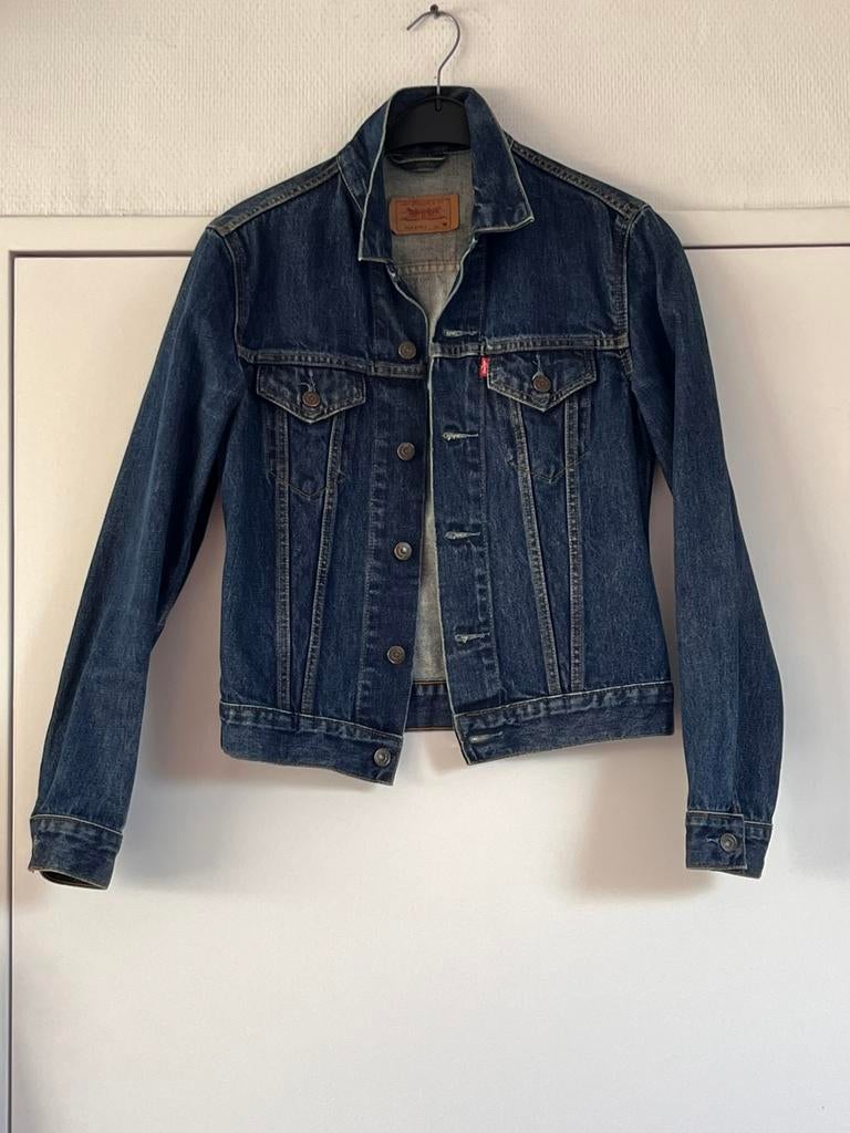 Levi Straus & Co. jeans jack girls, Maat 38/40 (M), Zo goed als nieuw, Jasje, Verzenden