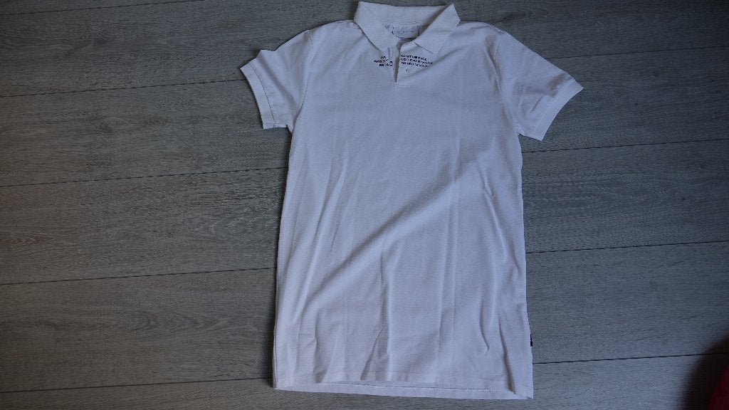 Wit t shirt Daily Aesthetikz, Kleding | Heren, Wit, Ophalen of Verzenden, Zo goed als nieuw, Daily Aesthetikz