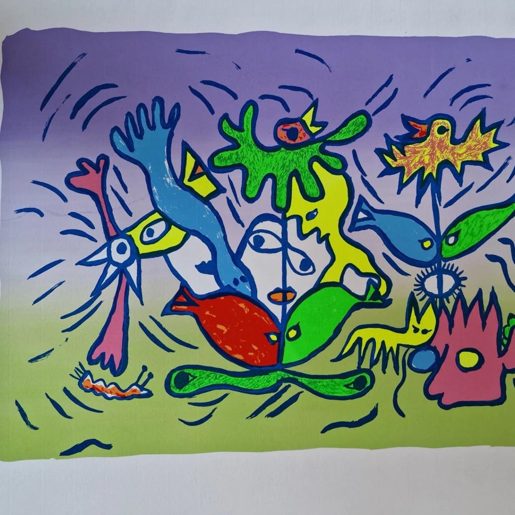 Mooie zeefdrukken van Viola Holt, Ophalen of Verzenden