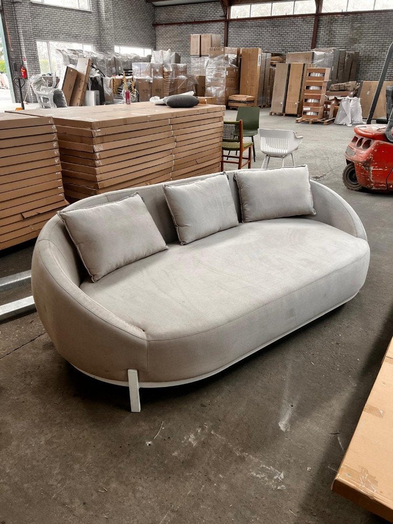 Hartman lounge bank, Ophalen, Kunststof, Lounge bank, Zo goed als nieuw