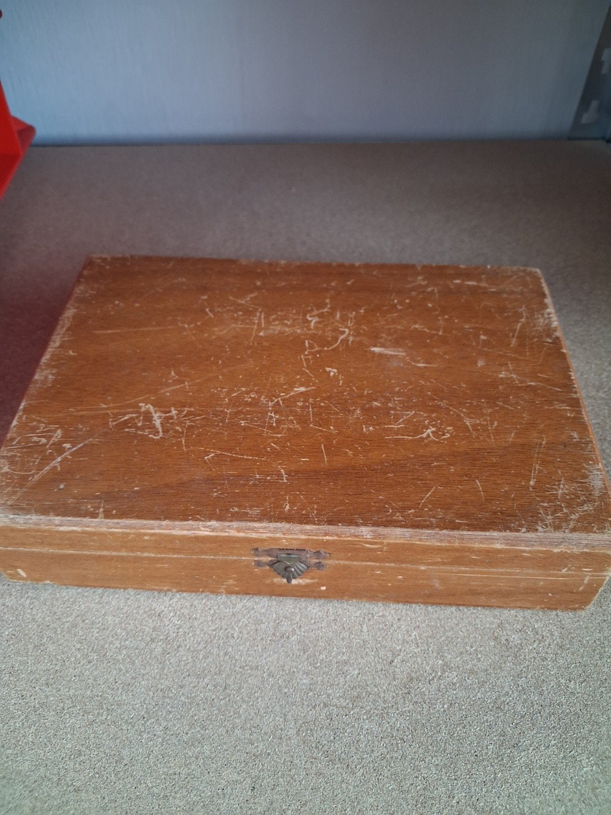Vintage Fibo Filmstroken Houten Doos C. Koks Hilversum, Ophalen of Verzenden