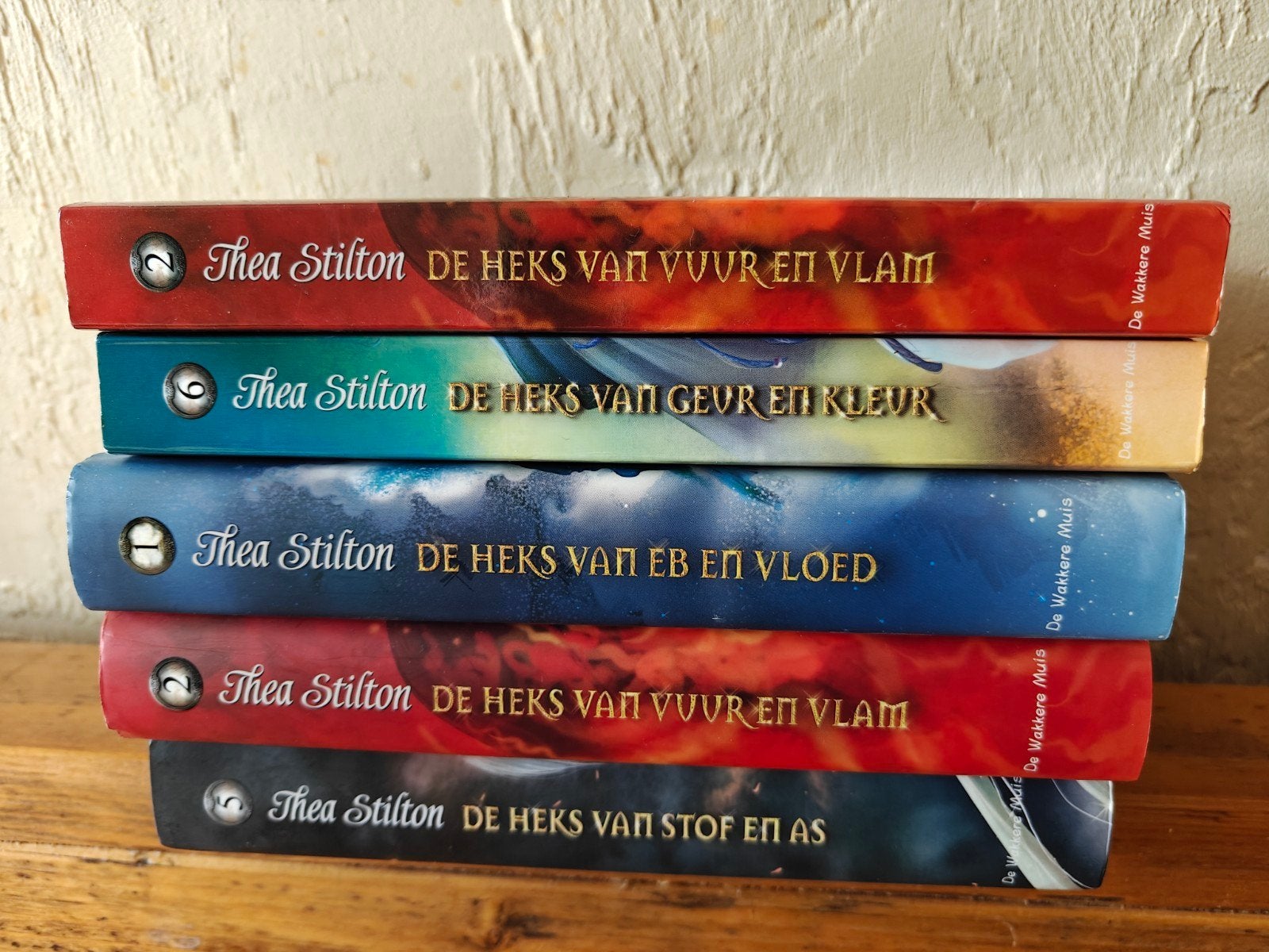 5 Boeken van de serie: De heksen van Fantasia., Ophalen of Verzenden, Zo goed als nieuw