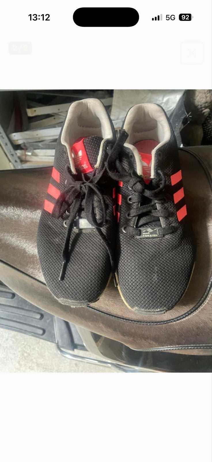 Dames sneakers mt 40 - Adidas, Ophalen of Verzenden, Gedragen, Zwart, Sneakers of Gympen