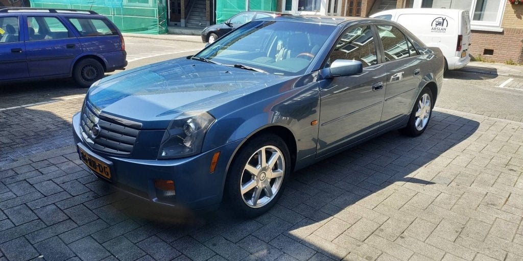 Cadillac CTS 2.8 V6 AUT 2005 LPG G3 met distributieprobleem, Auto's, Cadillac, Automaat, Achterwielaandrijving, Zwart, 215 pk
