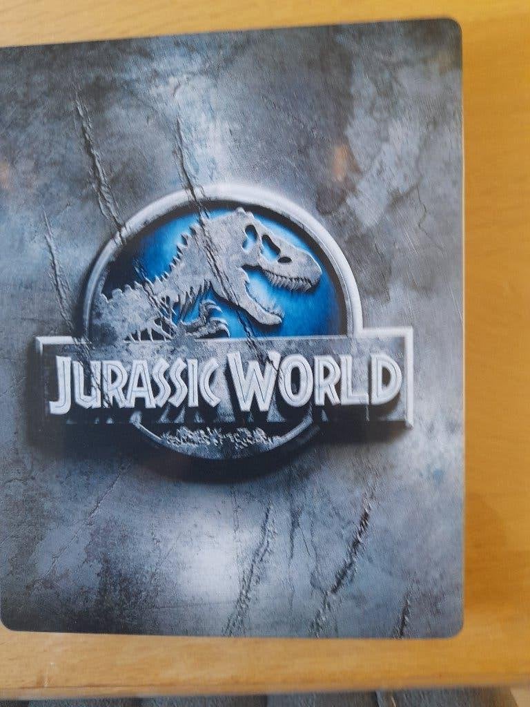 Jurassic World 3D HMV steelbook, Gebruikt, Film, Science Fiction en Fantasy, 4K Ultra HD Blu-ray