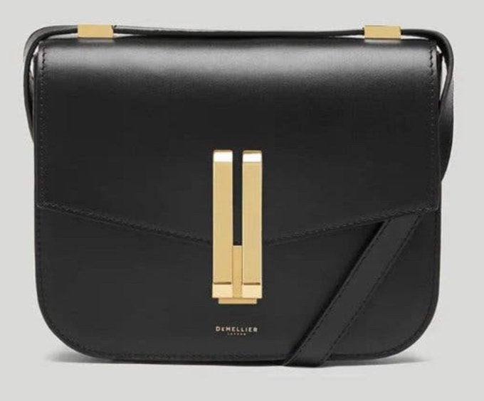 DeMellier ‘The Vancouver’ crossbodytas zwart smooth leer, Sieraden, Tassen en Uiterlijk, Tassen | Damestassen, Ophalen of Verzenden