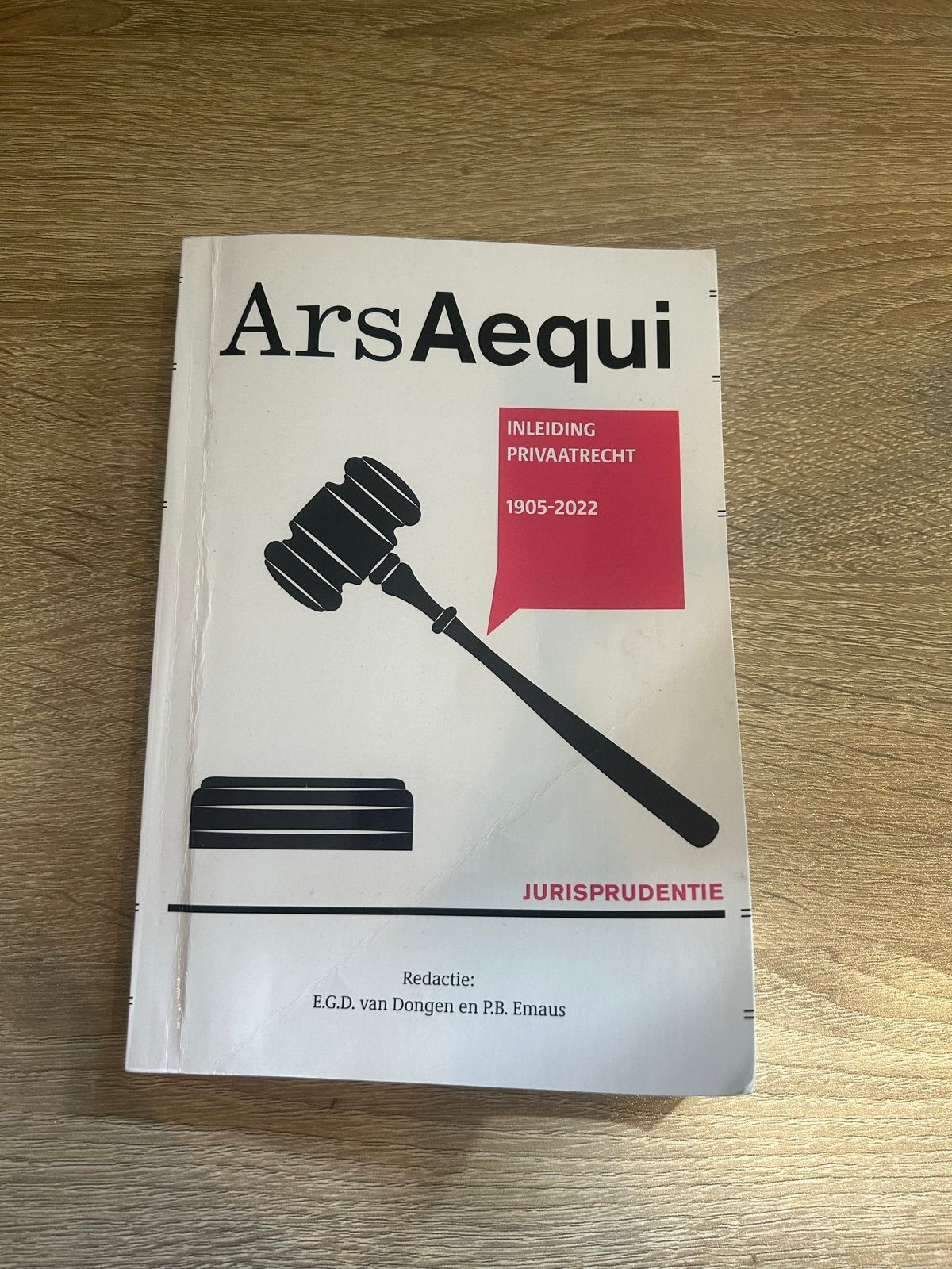 Ars Aequi Inleiding Privaatrecht Jurisprudentie 1905-2022, Boeken, Ophalen of Verzenden, Gamma, Gelezen, WO