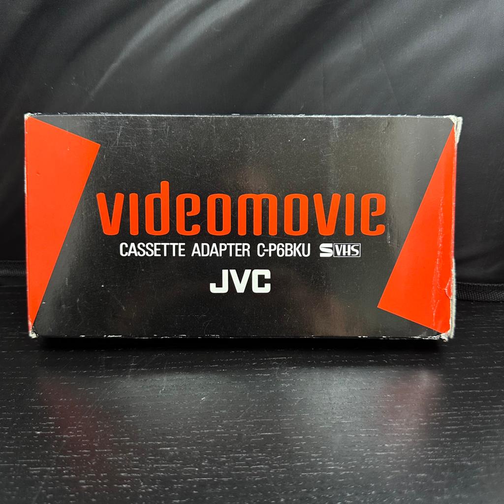 JVC Videomovie Cassette Adapter C-P6BKU S-VHS - Nieuwstaat, S, G, Overige typen, Nieuw