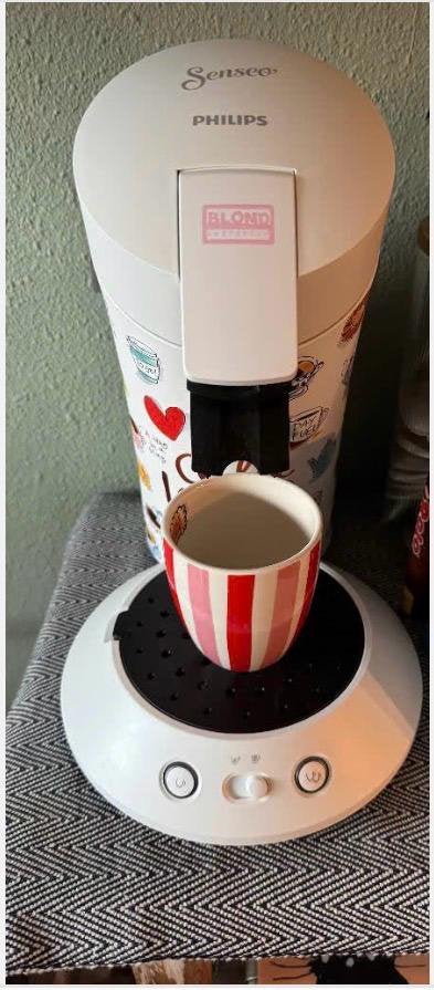 Senseo blond amsterdam, Koffiemachine, Ophalen of Verzenden, Zo goed als nieuw, Koffiepads en cups